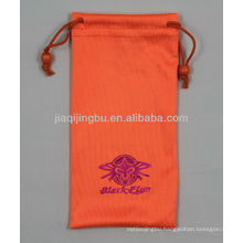 double drawstring eyeglasses bag